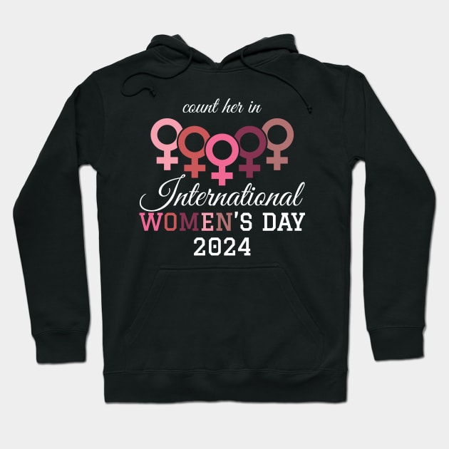 International Womens Day 2024 - Women Icon Hoodie by GosokanKelambu